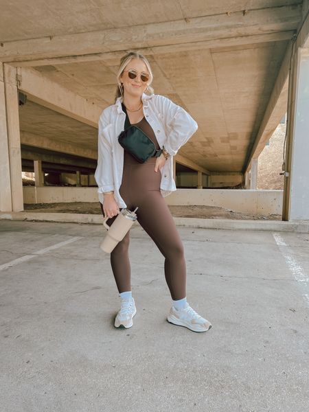 Old Navy bodysuit is soooo flattering!! Wearing a small - runs TTS 


casual style / bodysuit / activewear / casual outfit idea / outfit inspo / new balance / affordable fashion 

#LTKSeasonal #LTKfit #LTKstyletip