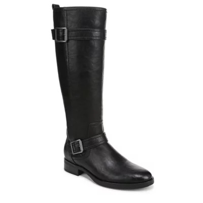 Naturalizer Women's Tiernan Riding Boot, Black, 6W | Belk