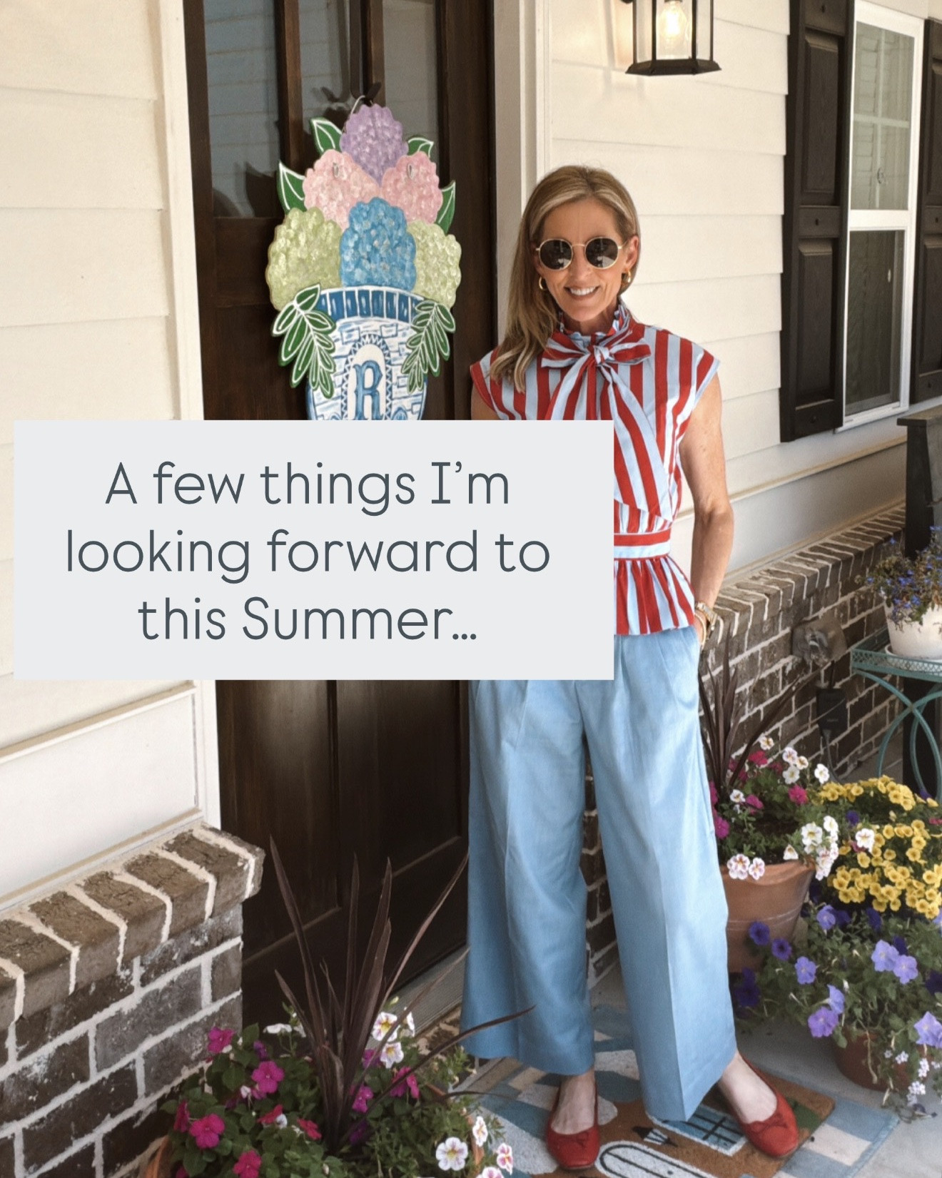 A few things I’m looking forward to this summer ☀️(comment LINKS for all looks)

After a very full school year, I’m ready for slower mornings, more time with family, a little rest, and making memories! What are you looking forward to most this summer? ❤️

summer goals, summer bucket list, turning 50, empty nester life, teacher summer break, coffee and Jesus, summer memories, Auburn mom, affordable fashion, over 40 style, over 50 style, summer inspiration, slowing down, intentional living, summer reset, midlife joy, Georgia lifestyle, mom life, faith and family, summer pla