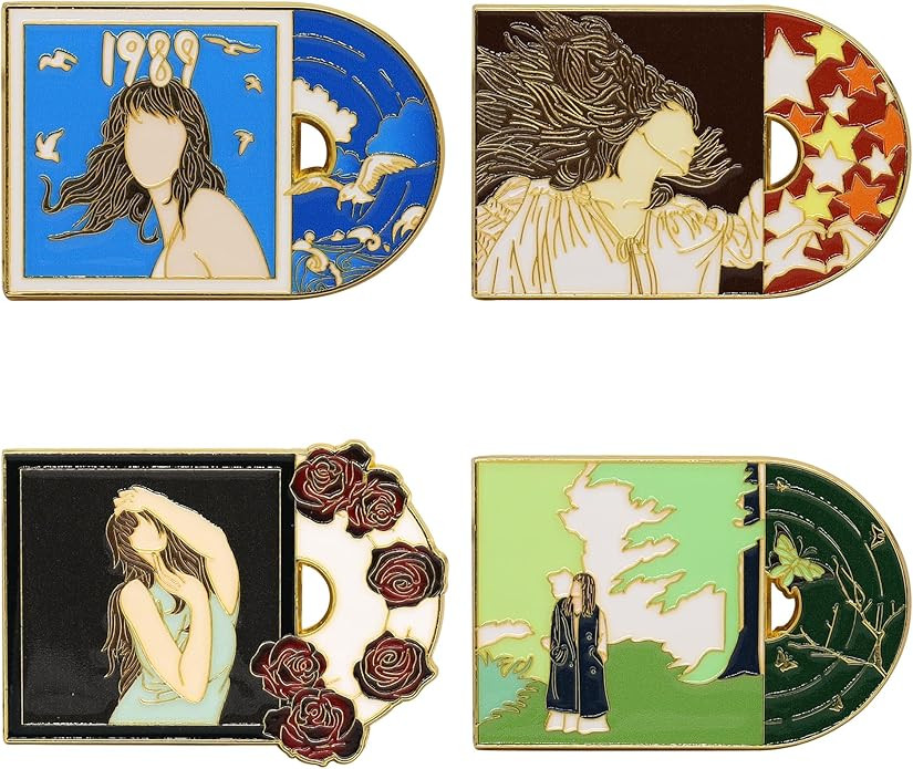 Taylor Enamel Pins for Backpacks Bags Jacket Coat Hat Taylor Gifts for Women Taylor Merch, Novelt... | Amazon (US)