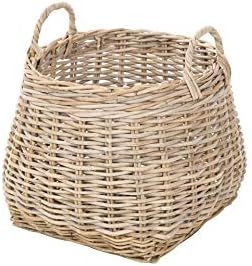 Amazon.com: Kouboo Kobo Wicker Basket, Gray-Brown : Home & Kitchen | Amazon (US)