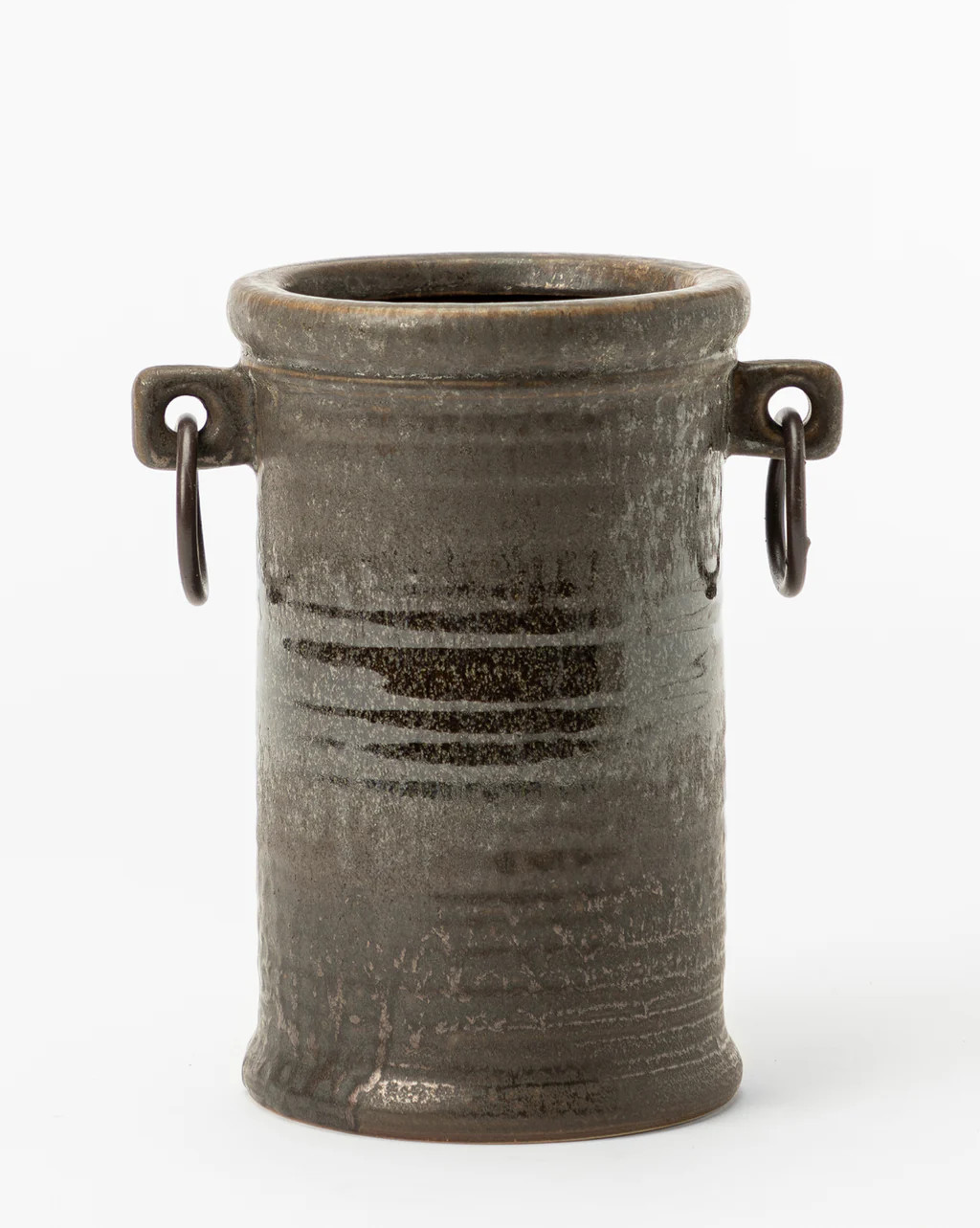 Dark Umber Stoneware Crock | McGee & Co.