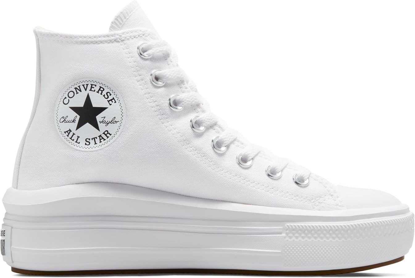 Converse Women's Chuck Taylor All Star Move Platform High Top Sneaker | Amazon (US)