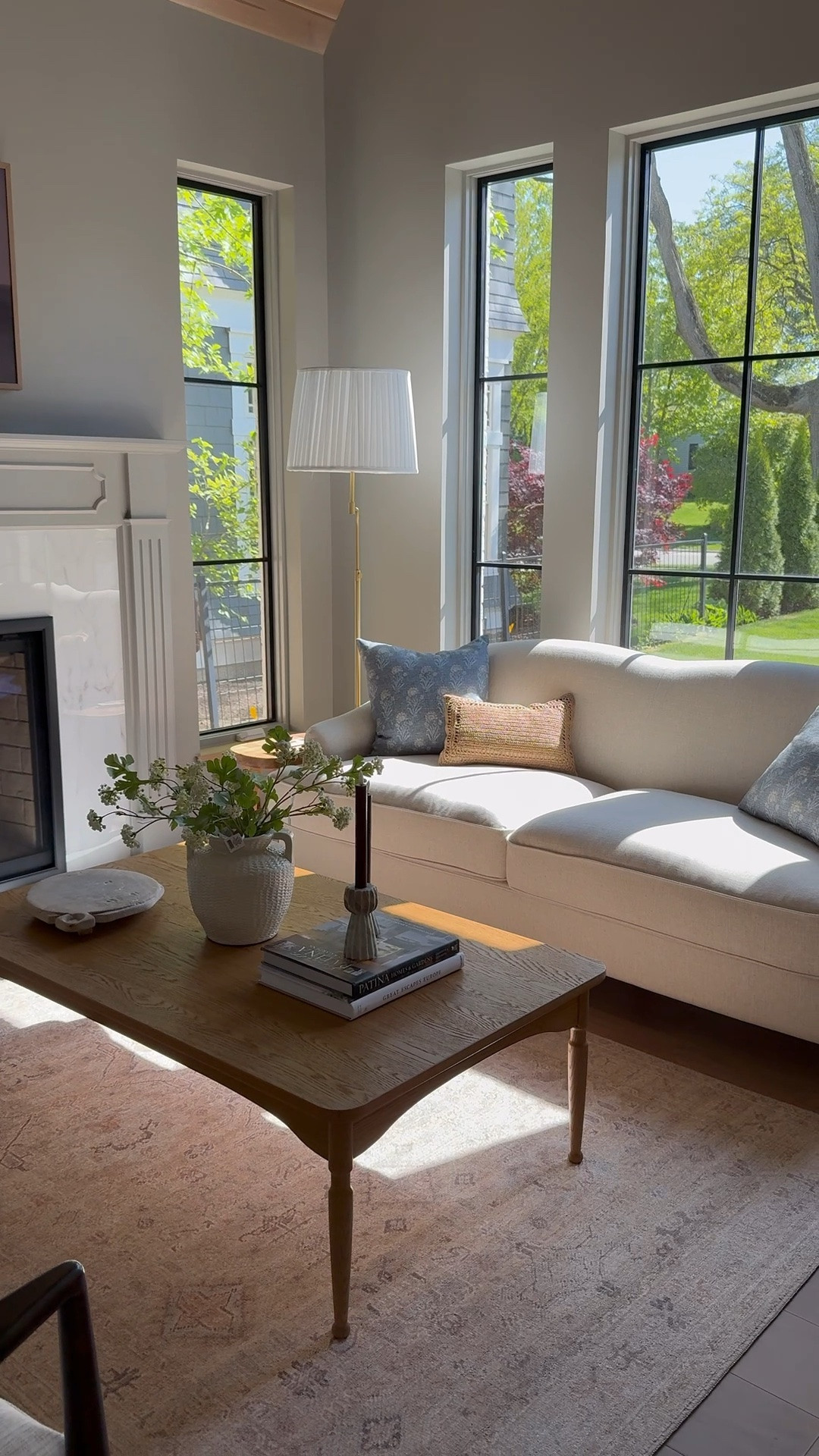 Living room furniture sources I love these target accent shares, and my coffee table and sofa are both on sale for Memorial Day. Also, this rug is so pretty and such a steel. ￼

#LTKHome #LTKSaleAlert