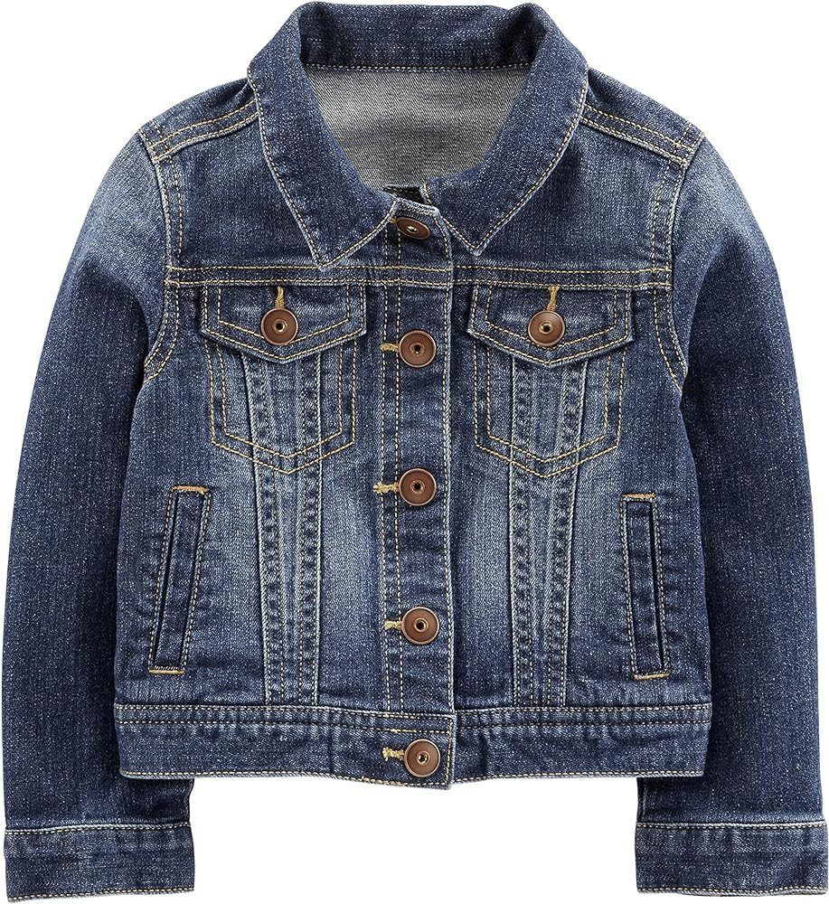Baby and Toddler Girls' Denim Jacket | Amazon (US)