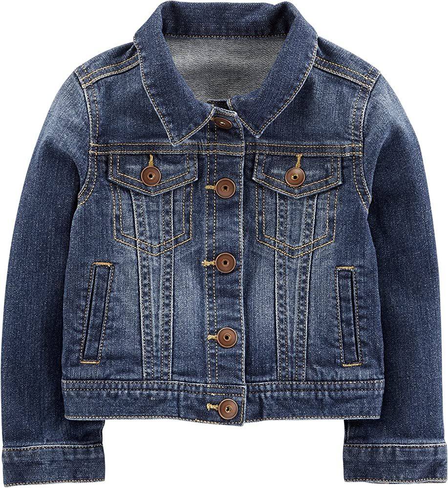 Baby and Toddler Girls' Denim Jacket | Amazon (US)