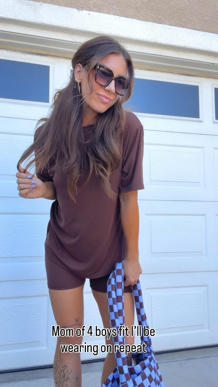 The perfect casual fit for spring and summer 🙌🏼🤎 runs tts - in a small 

#LTKmomlife #LTKdayinmylife #LTKootd
