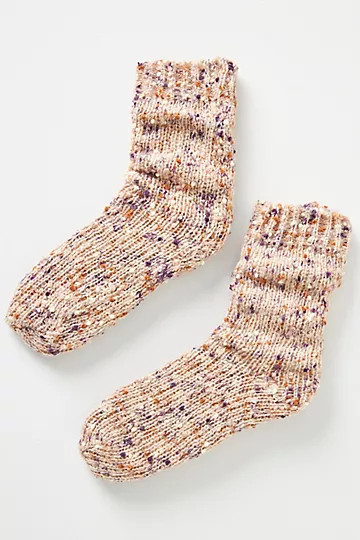 Lemon Cottage Slouch Socks | Anthropologie (US)