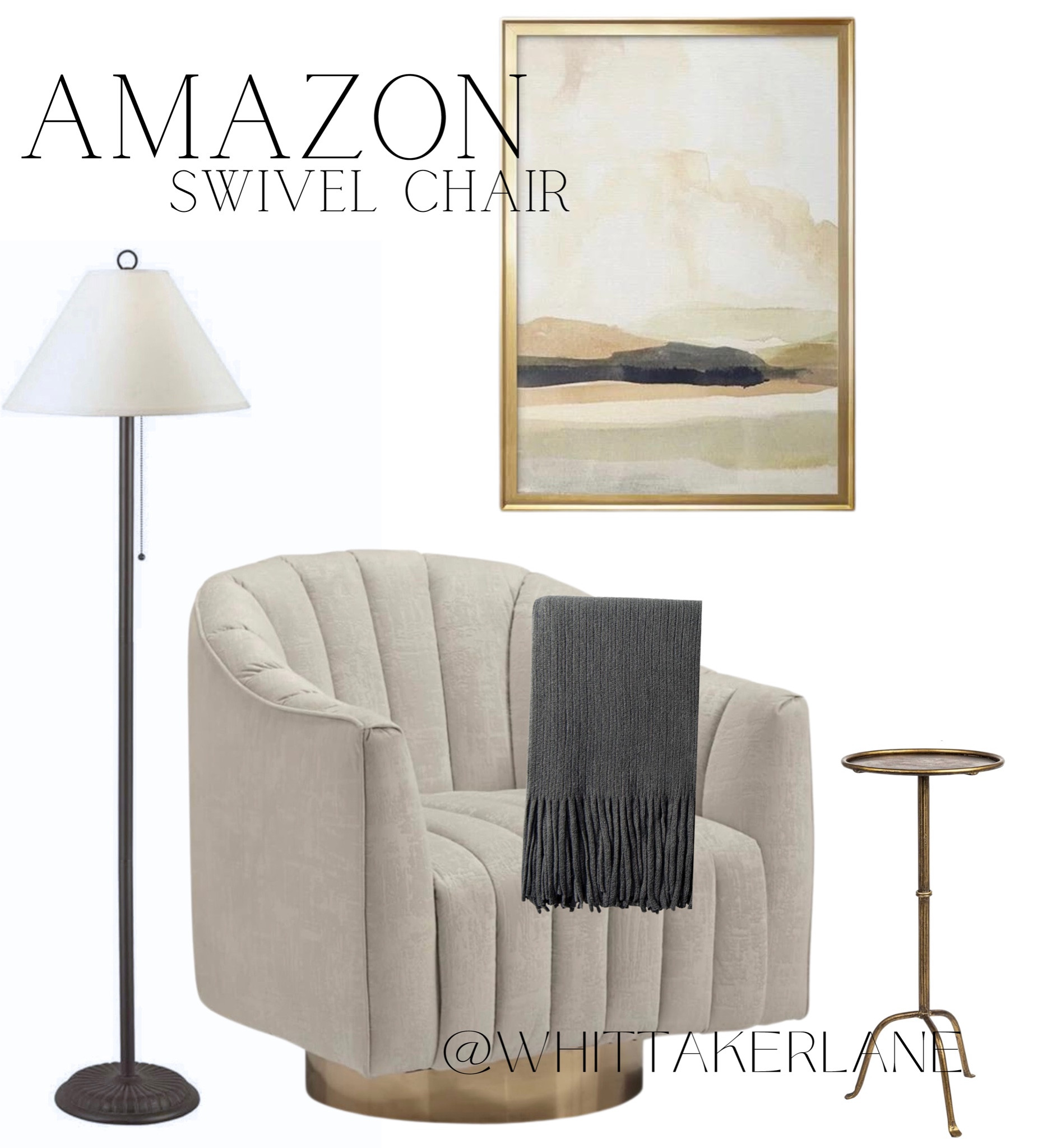 45% off this swivel chair!! 

Transitional, transitional decor, accent chair, art work, transitional art work, modern art, accent table, studio McGee, McGee and co, Amazon chair, Amazon floor lamp, Amazon home decor, Amazon transitional decor 

#LTKhome #LTKU #LTKsalealert