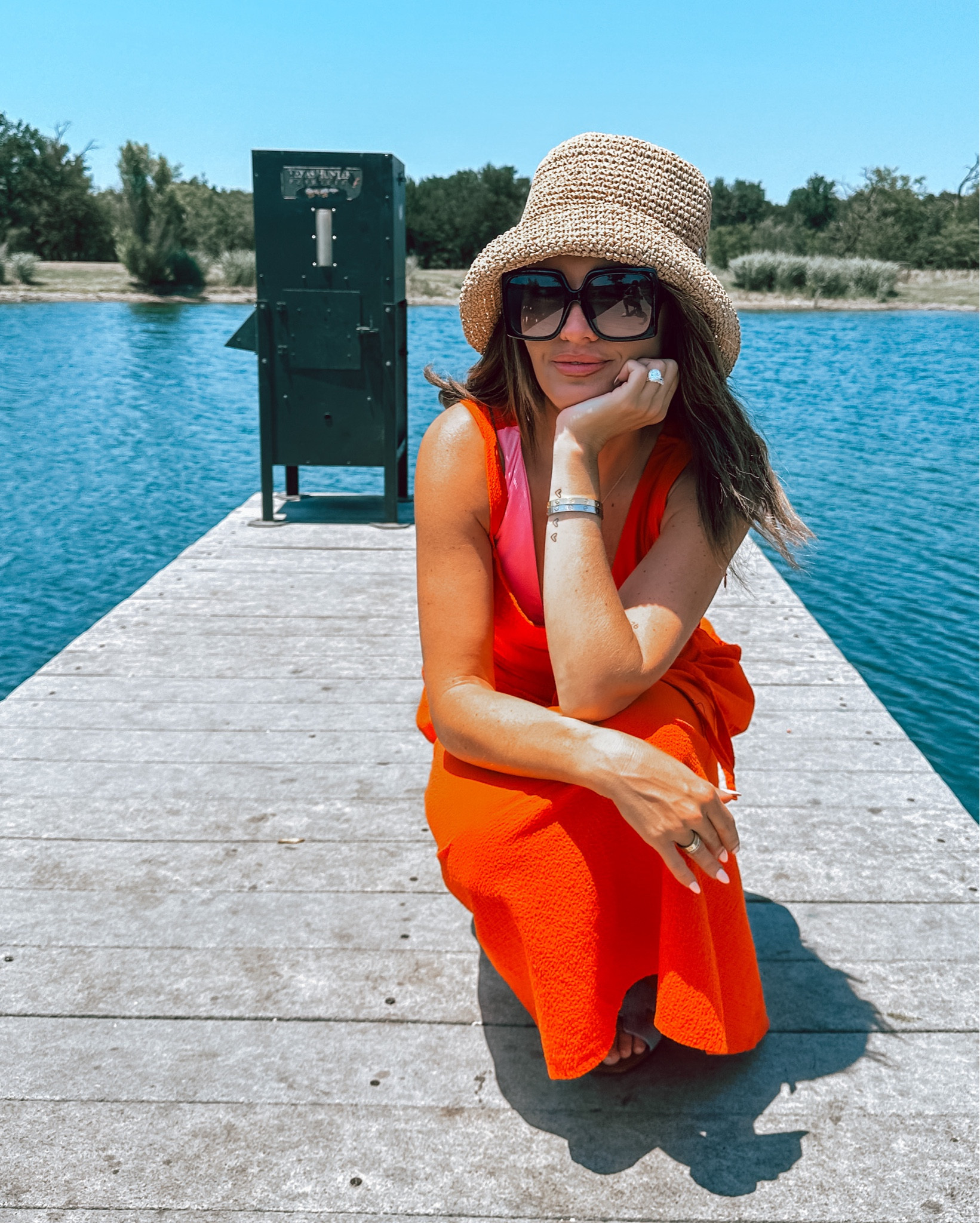 One of my favorite hats from last summer is back! I’m in the L/XL cause I got a big head 😂