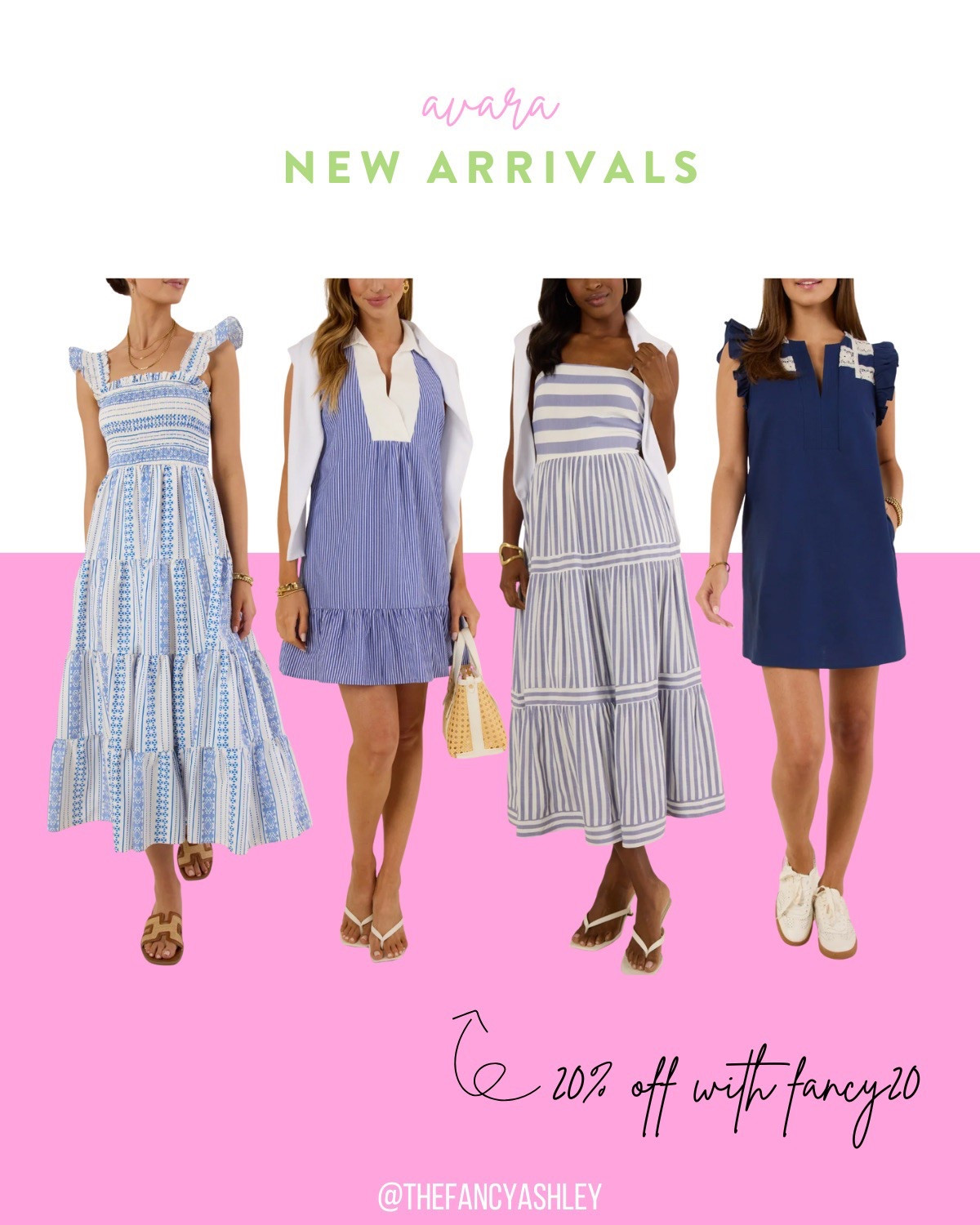 So many cute dress finds from Avara—I'm obsessed! My code FANCY20 is BACK (this weekend only!) to save you 20%. Run, don't walk—these darling dresses are perfection.

#LTKStyleTip #LTKSeasonal #LTKFindsUnder100