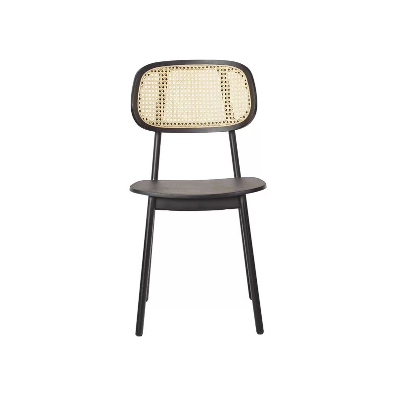 Stutz Solid Wood Side Chair in Black (Set of 2) | Wayfair North America