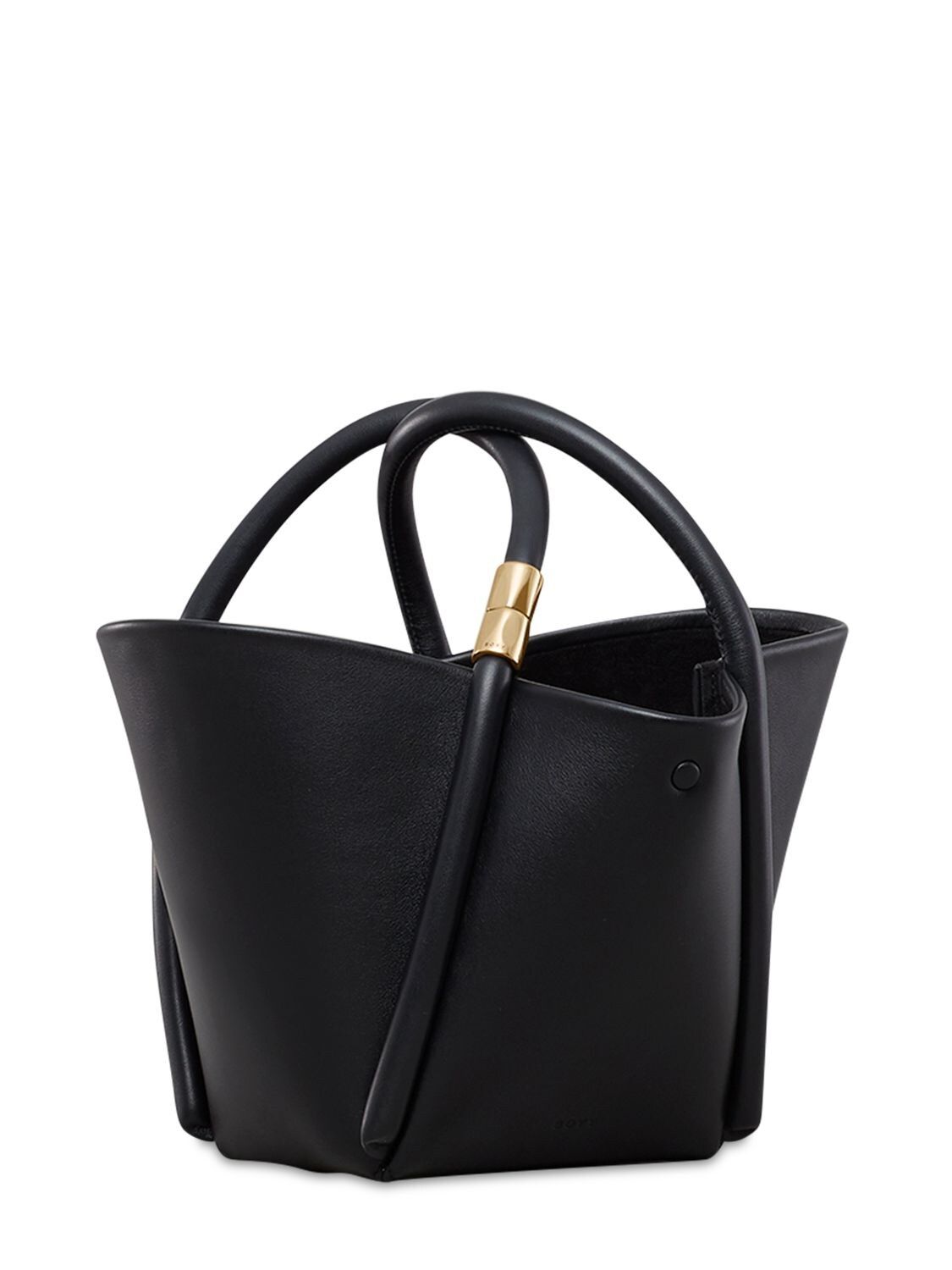 Boyy - Lotus 12 ala leather top handle bag - Black | Luisaviaroma | Luisaviaroma