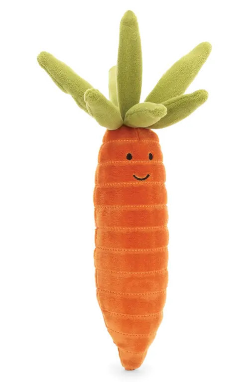 Jellycat Vivacious Vegetable Carrot Plush Toy in Orange at Nordstrom | Nordstrom