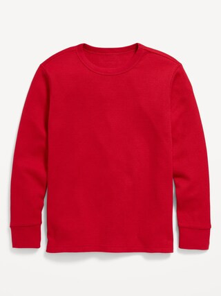 Long-Sleeve Thermal-Knit T-Shirt for Boys | Old Navy (US)
