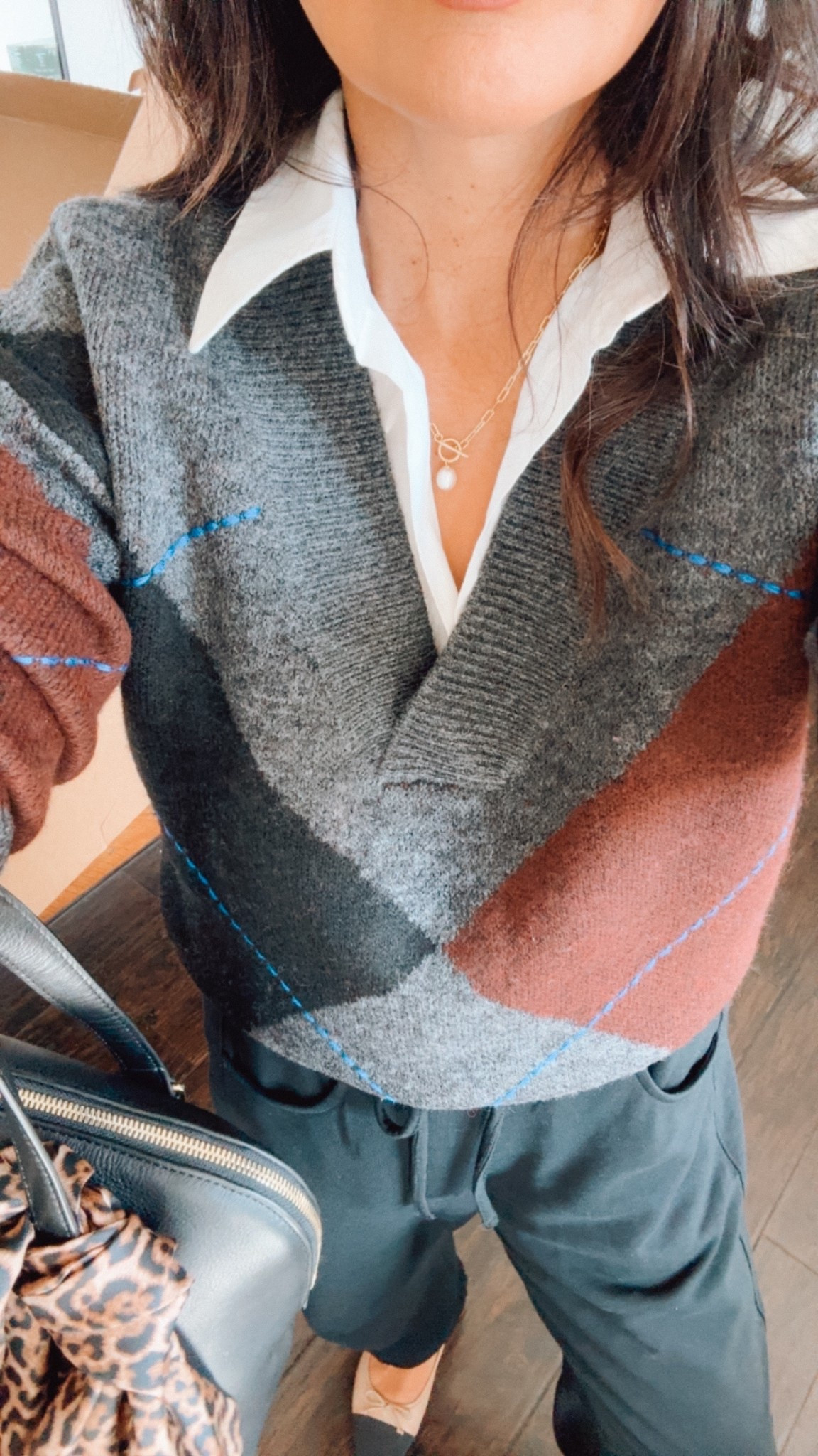 Love the details on this Argyle sweater🍂 the blue stitch is unexpected 

#LTKOver40