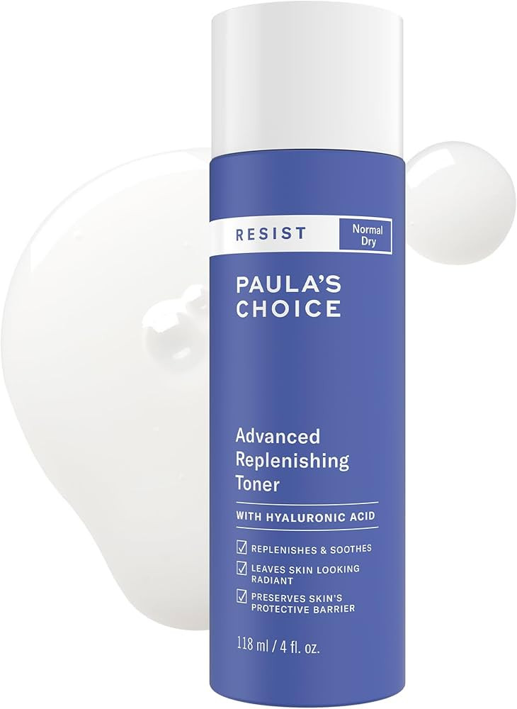 Paula's Choice Resist Advanced Replenishing Face Toner, Anti-Aging Facial Toner with Hyaluronic A... | Amazon (US)