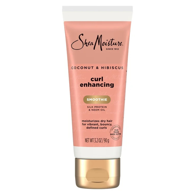 SheaMoisture Coconut & Hibiscus Curl Enhancing For Thick, Curly Hair Smoothie To Reduce Frizz ,3.... | Walmart (US)