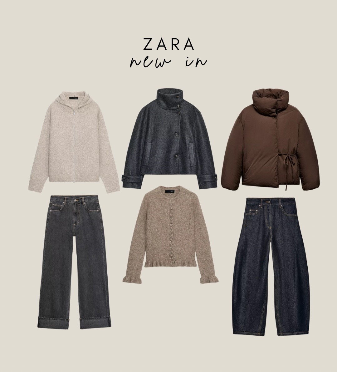 Zara New In✨

#LTKwinter #LTKuk #LTKjeans