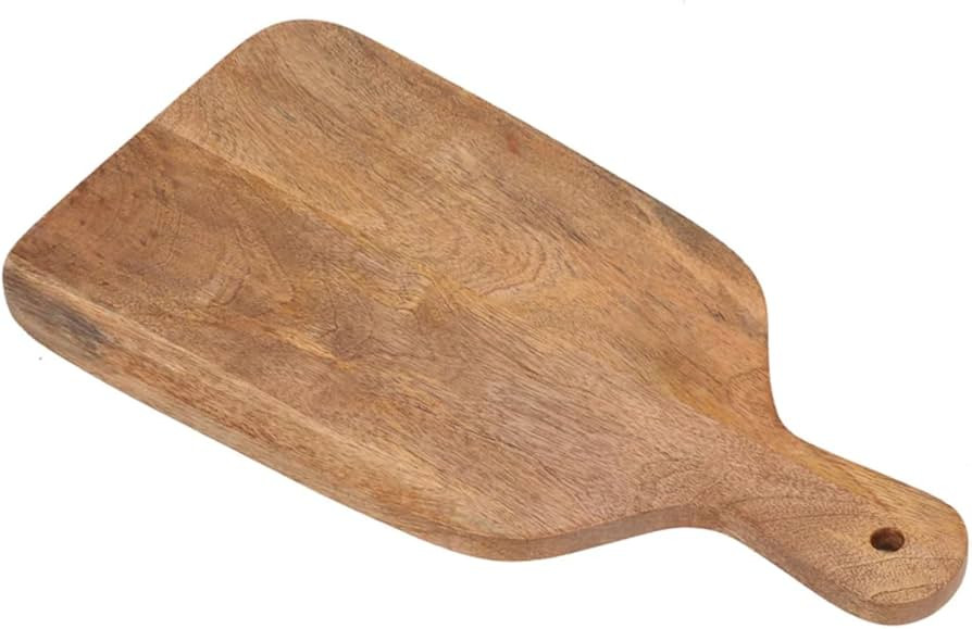 Wood Cutting Board 24x13 Handmade Serving & Chopping Board Paddle with Handle, Premium Home Decor... | Amazon (US)