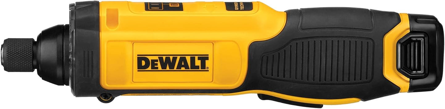 DEWALT 8V MAX Cordless Screwdriver, Gyroscopic, Rechargeable, Battery Included (DCF682N1),Black | Amazon (US)