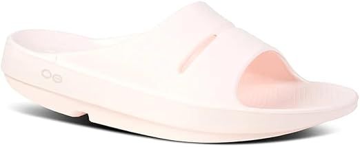 OOFOS OOahh Slide, Blush - Lightweight Recovery Footwear - Reduces Stress on Feet, Joints & Back ... | Amazon (US)