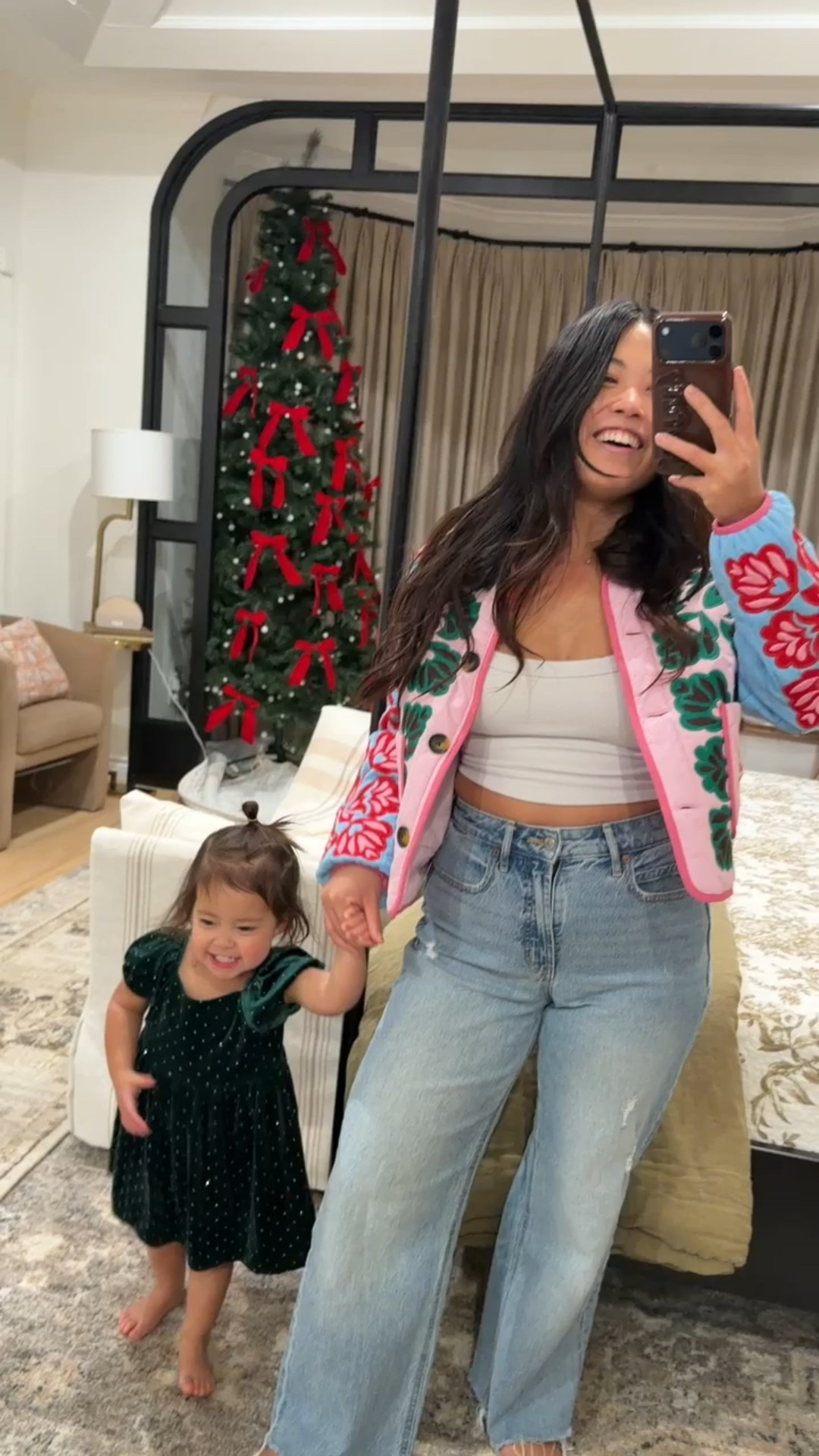 Women’s fall fashion // holiday looks // toddler girl holiday dress // Boden // Macys 

#LTKootd #LTKHoliday #LTKBaby