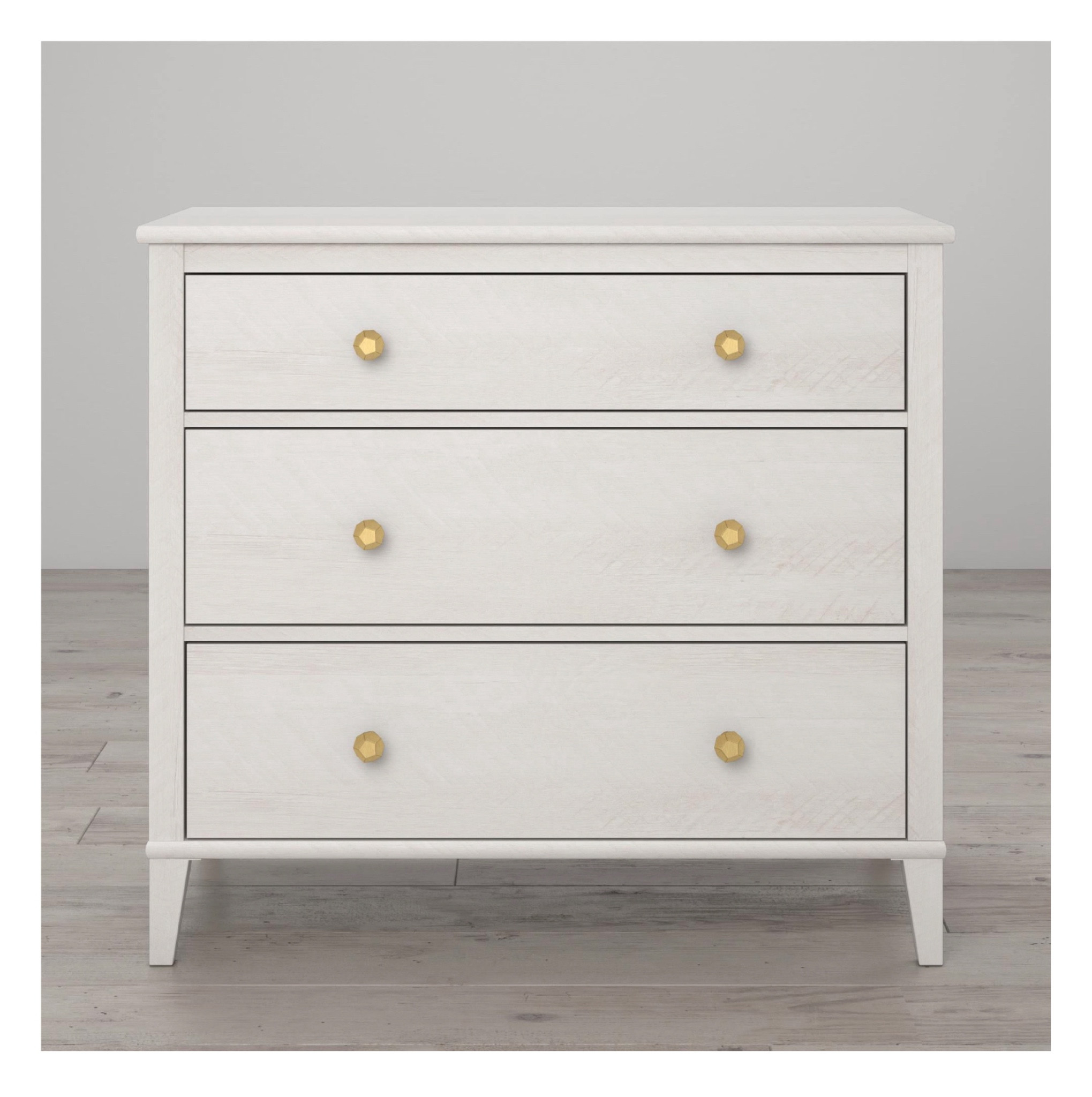 Little Seeds Monarch Hill 3 Drawer Dresser for Nursery 