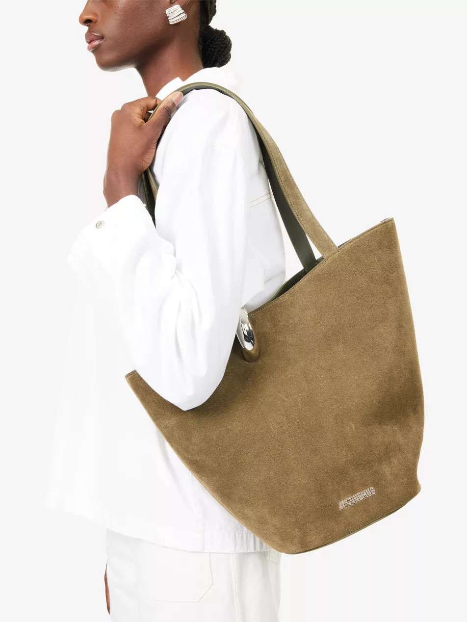 Le Bambola Medium Suede Shoulder Bag | Selfridges