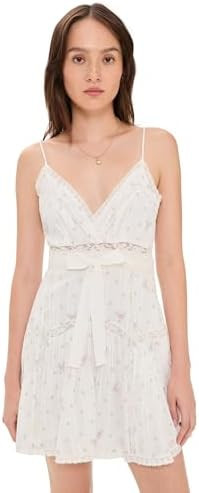 LOVESHACKFANCY Women's Sibelle Dress | Amazon (US)