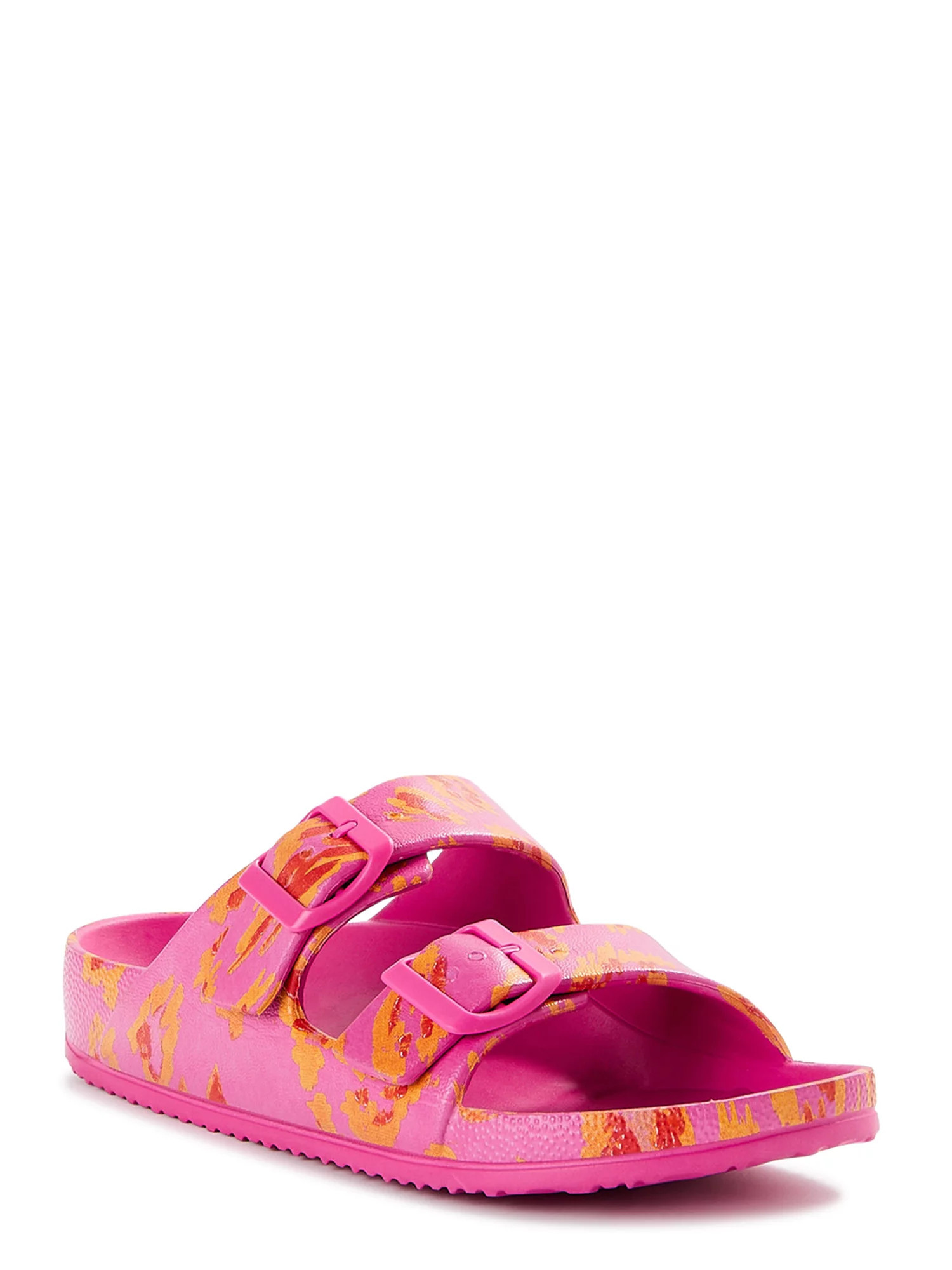 Scoop Women's Slide Sandals with Printed Footbed | Walmart (US)