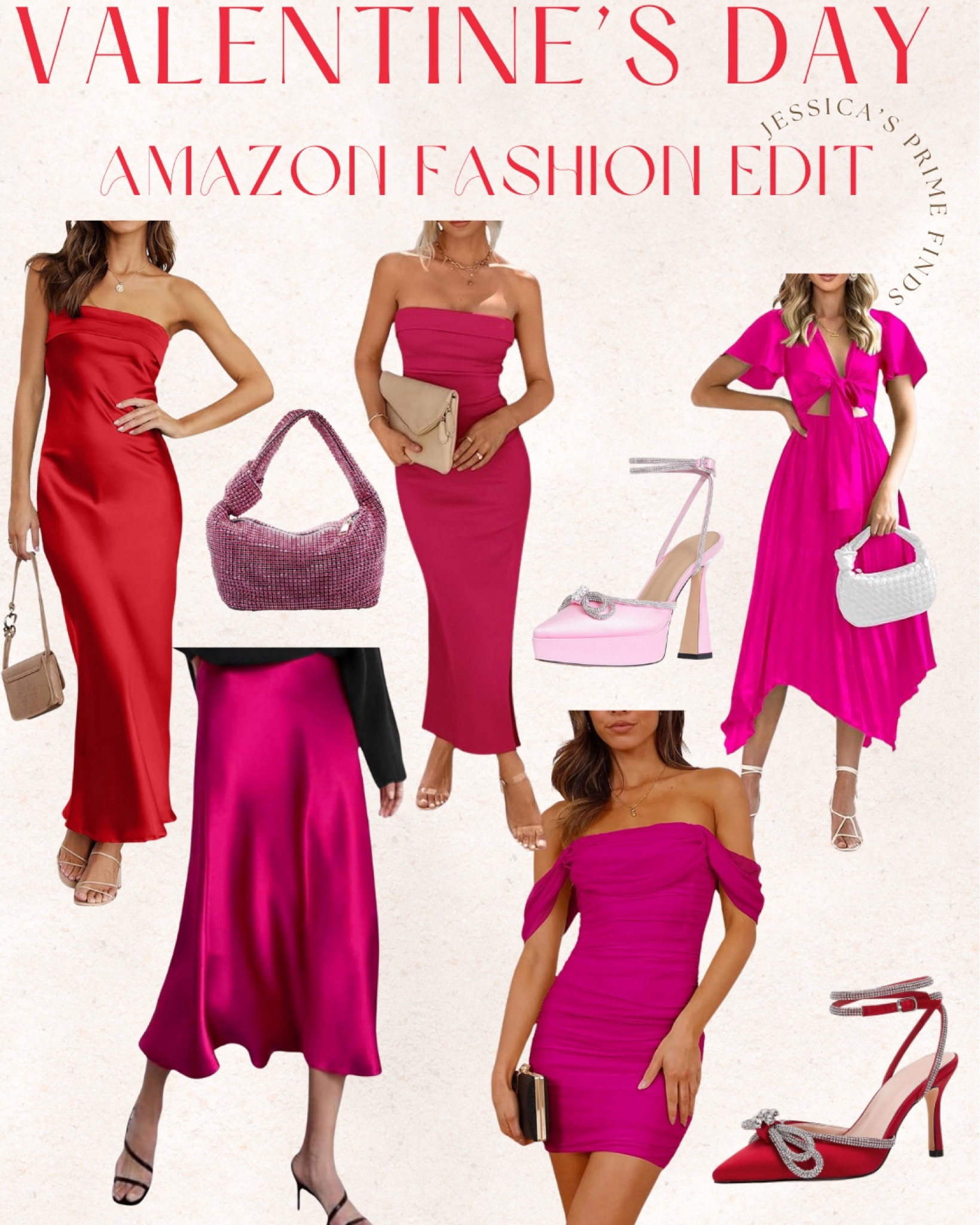Valentine's day fashion, love and hearts, vday fashion, casual Valentine’s Day, sporty valentines, date night look, mach and mach look for less, shoes for date night, sparkly dress, rhinestone dress, sequin dress, sequins, leather leggings, sparkly skirt, mesh top, trench coat, teardrop earrings, bow earrings, bow heels