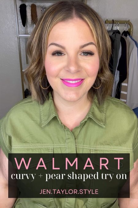 Walmart try on for my pear shaped and curvy girlies! Sharing some great spring outfits that would be perfect for workwear, weekends, spring break, or vacations. Green dress XXL, black cardigan XXL, cargo pants 1X, blazer XXL, jeans 20, bodysuit XXL, tan dress XXXL Plus size outfits, midsize outfits, Walmart haul, time and tru dress, free assembly dress
4/22

#LTKplussize #LTKfindsunder50 #LTKstyletip