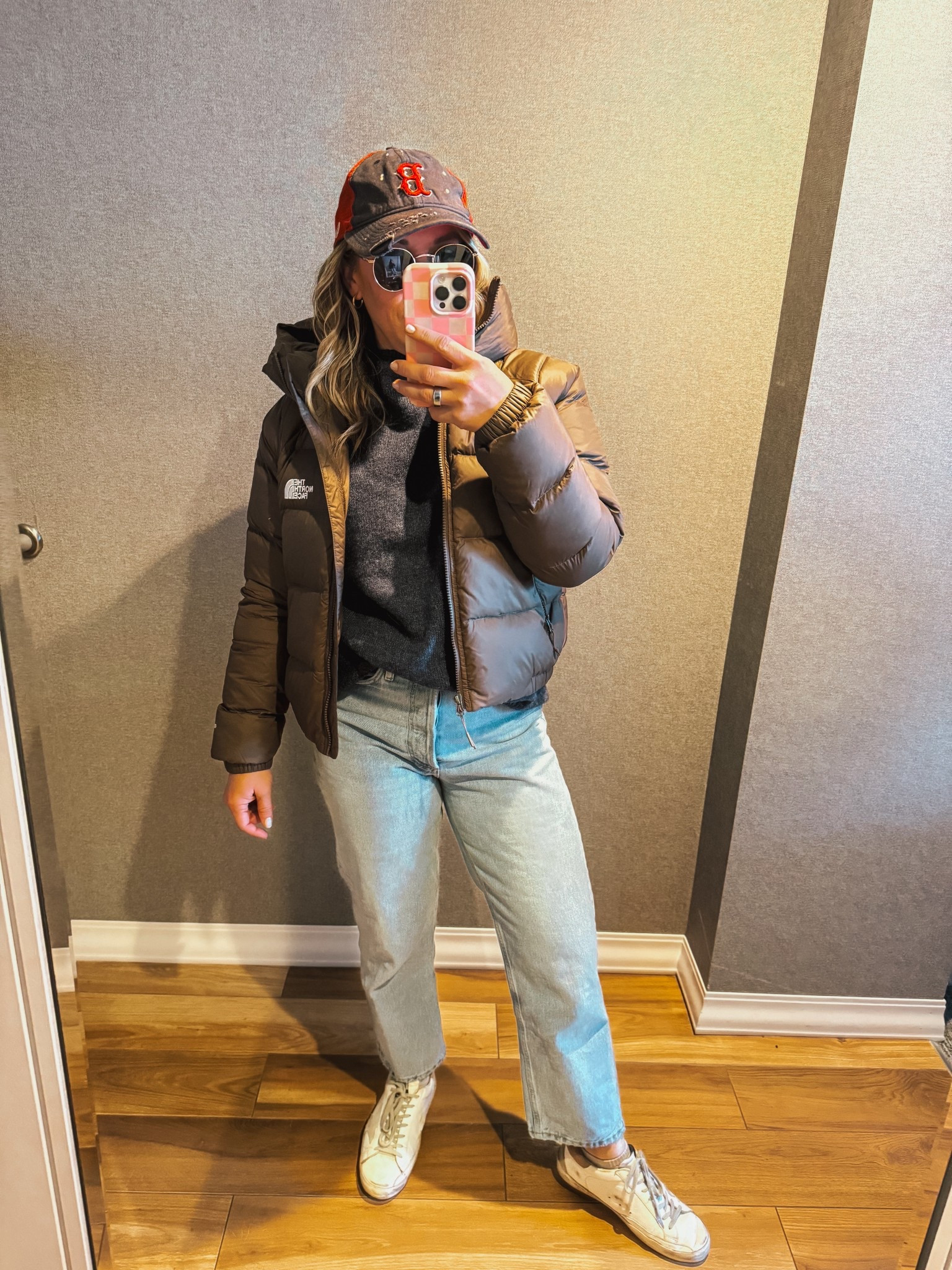 If you need a spring/winter jacket, this one has been great. I did size up to medium to accommodate sweaters

#LTKSeasonal #LTKmorningroutine