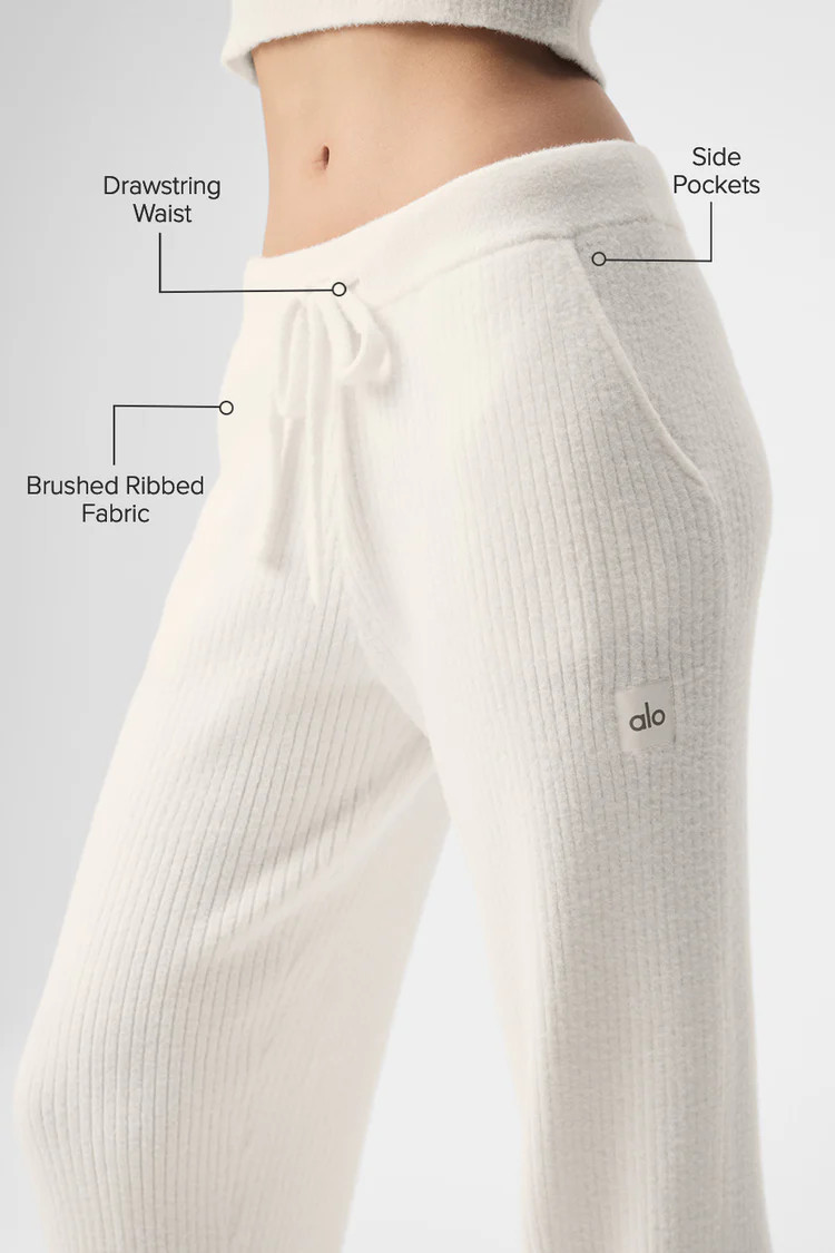 Snuggle Up Sweater High-Waist Wide Leg Pant | Alo Yoga (US)