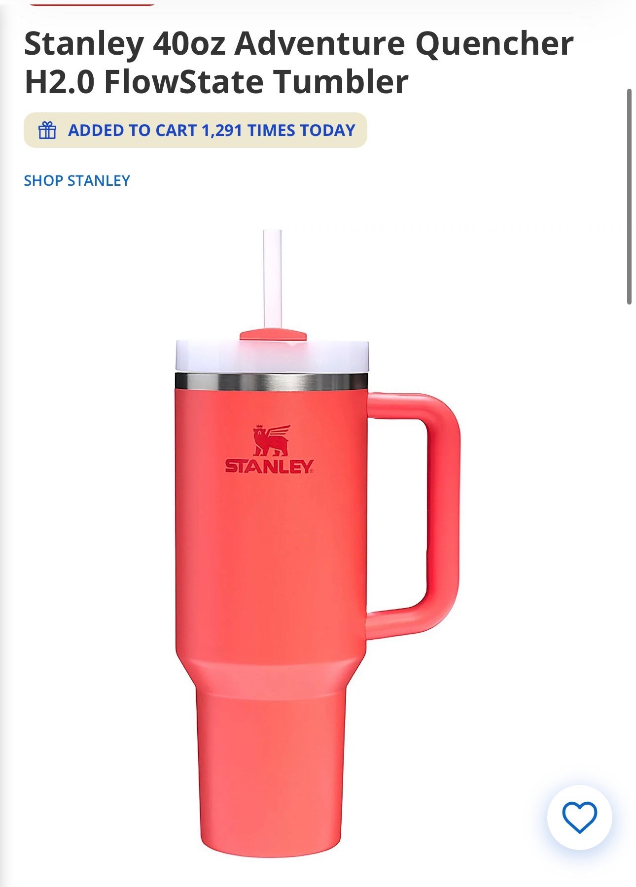 Academy has 40oz Stanley cups 40% off - making them $27! What a STEAL! If you’re a cup/stanley lover like me, this is the perfect time to stock up (think Christmas, teacher gifts, gifts in general) 

#LTKHoliday #LTKGiftGuide #LTKFindsUnder50