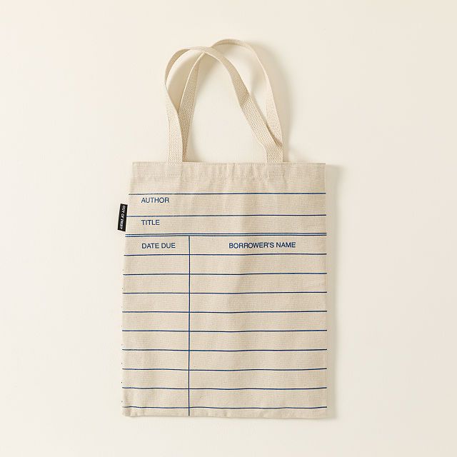 Library Card Tote Bag | UncommonGoods