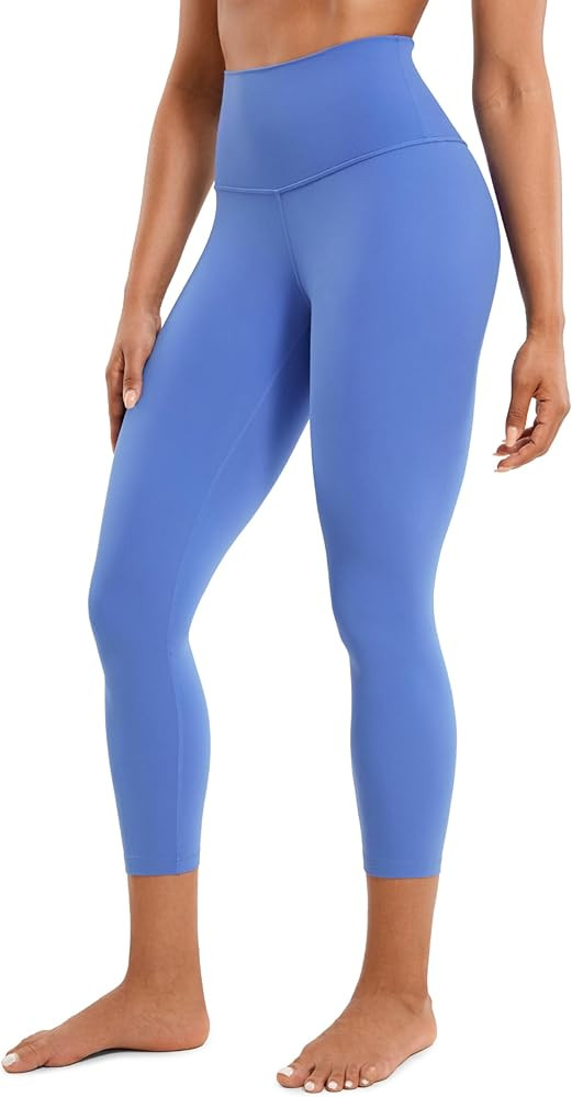 CRZ YOGA Butterluxe High Waisted Capris Workout Leggings for Women 23'' - Lounge Buttery Soft Yog... | Amazon (US)
