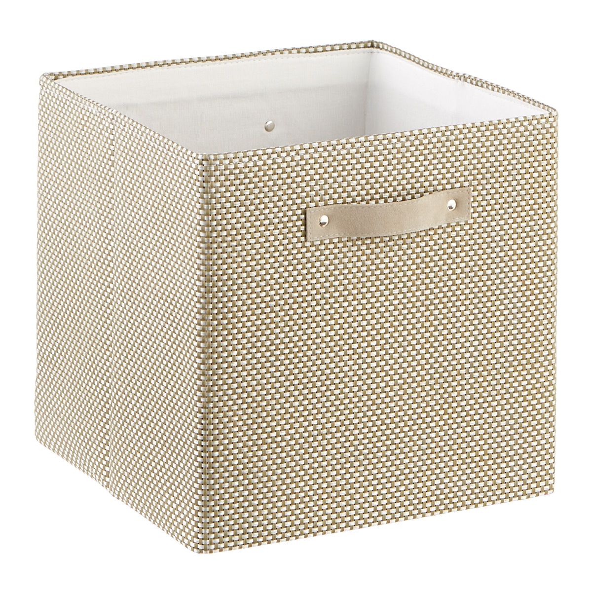 Large Kiva Cube Sage & Silver | The Container Store