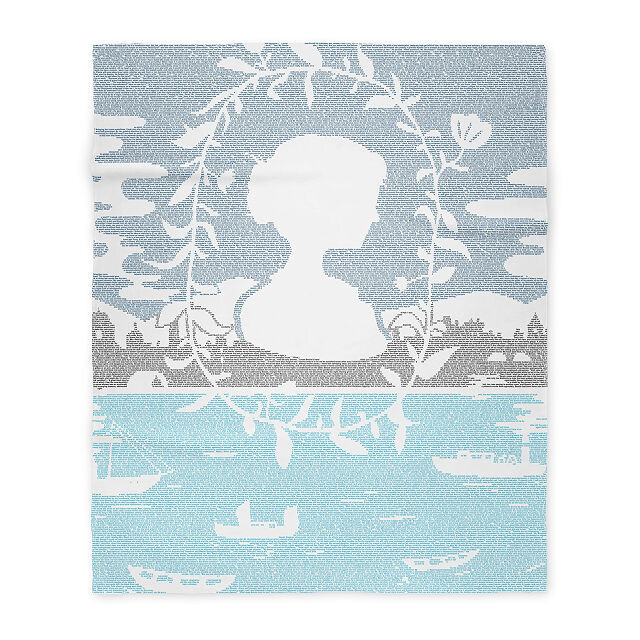 Jane Eyre Sherpa Blanket | Literary Throw | UncommonGoods