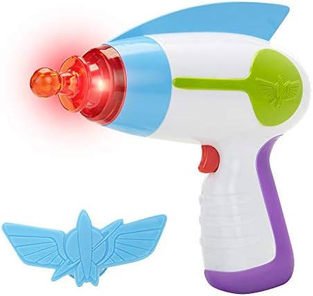 Toy Story Disney 4 Buzz Lightyear Blaster Toy Space Ranger Set, Includes Star Command Badge - Lig... | Amazon (US)