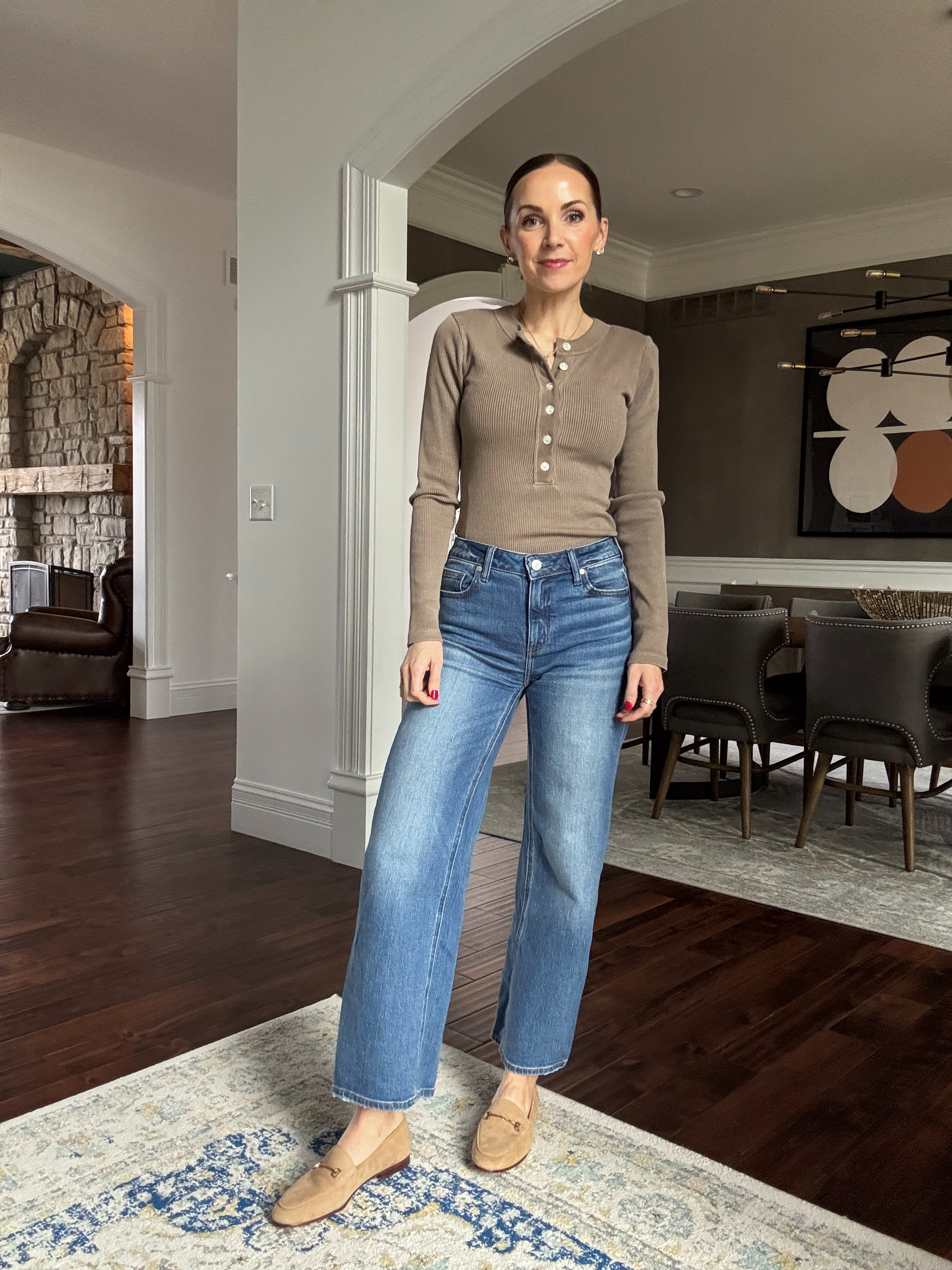 If I could only choose one pair of jeans, these @onequince  jeans would be it! Get your true size- I am in a 26 and 28 inseam (I am 5'6). They come in multiple sizes and inseams and are only $50! 

 

#LTKgrwm