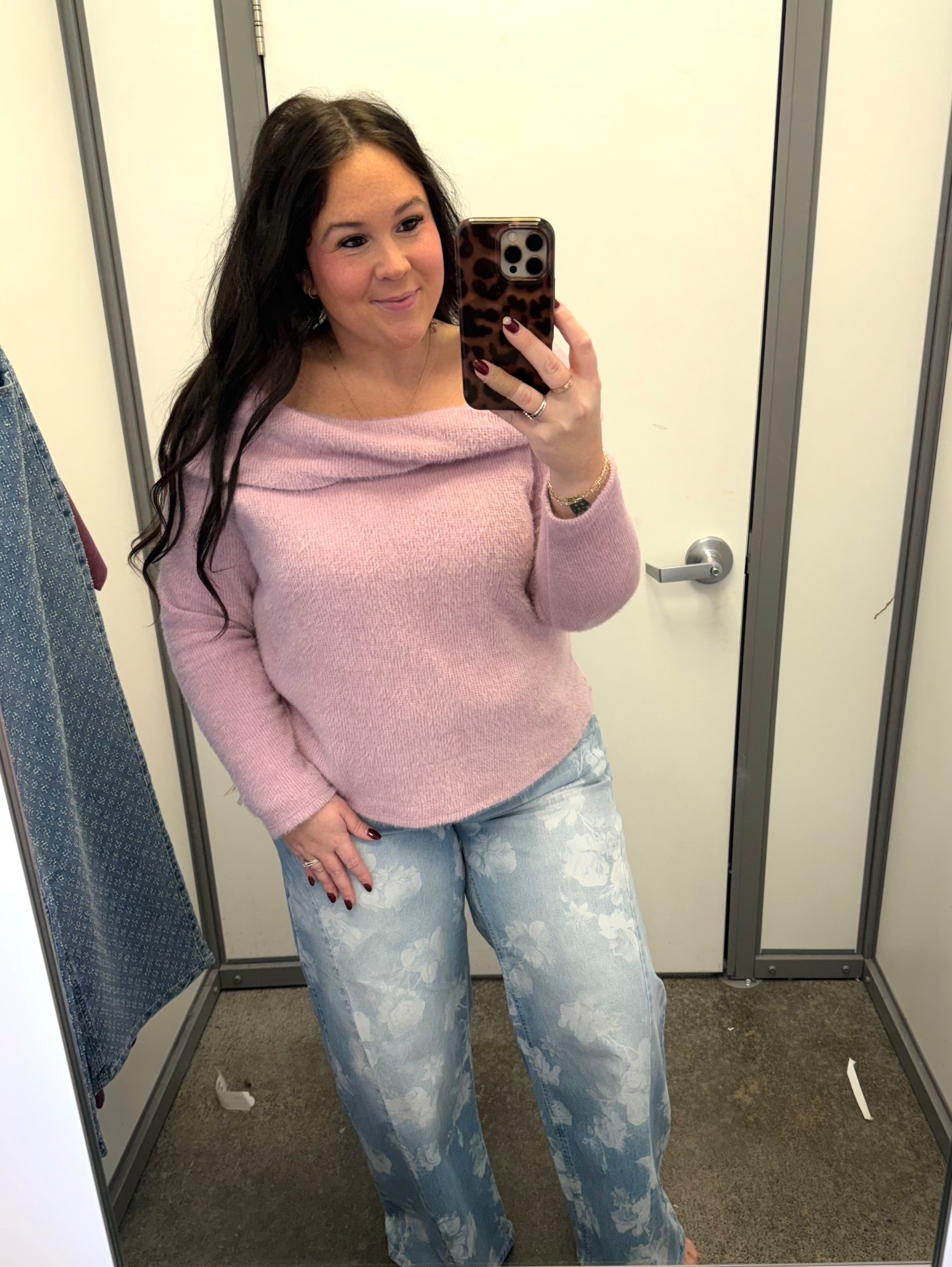 I love an outfit that’s geared towards one day but can be worn more any time!! This outfit does just that for me! The floral pants and cozy, girly top is giving cutie vday vibes for sure!! 

#LTKSeasonal #LTKootd #LTKMidsize