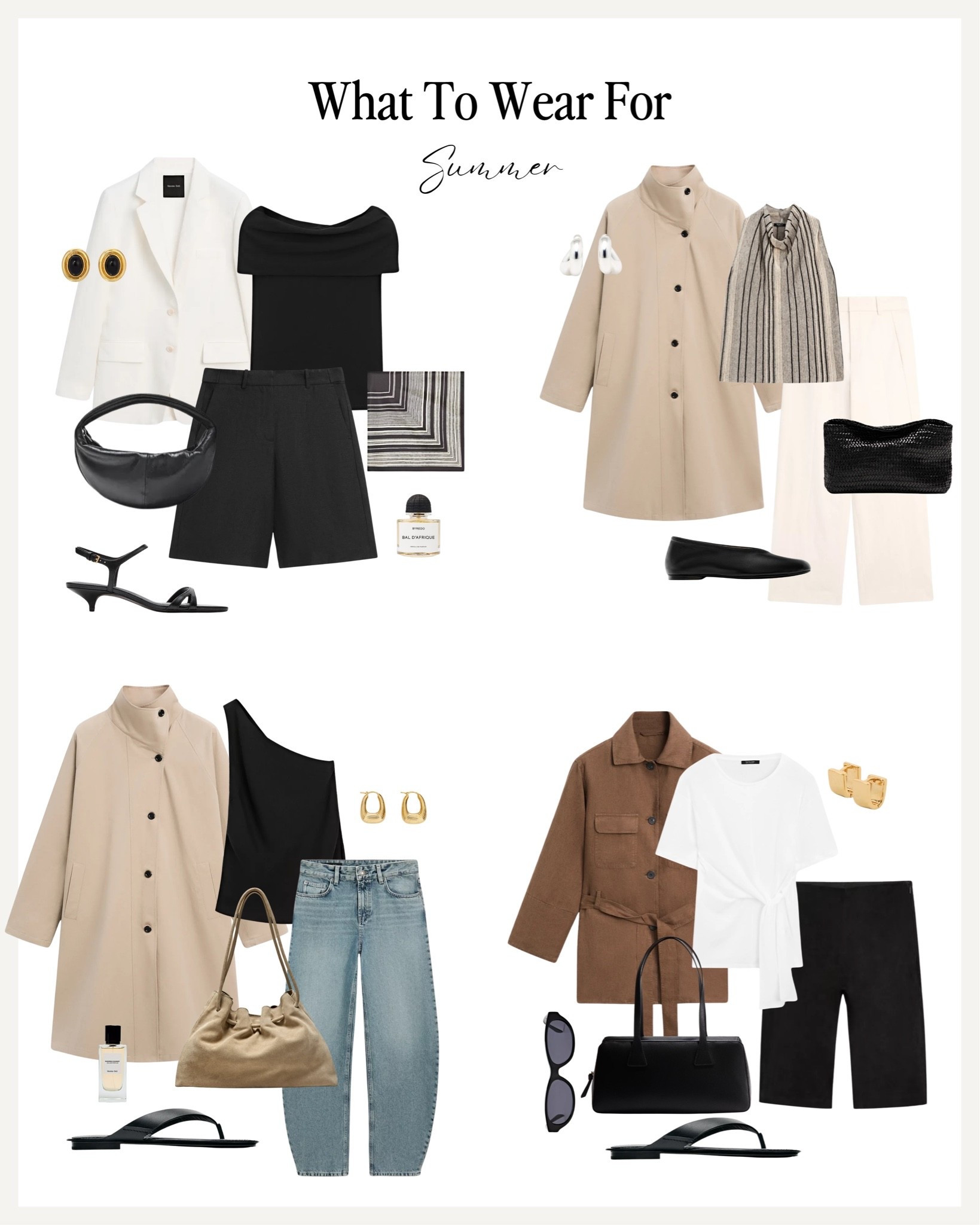 4 effortlessly chic summer looks 🤍

#LTKsummer