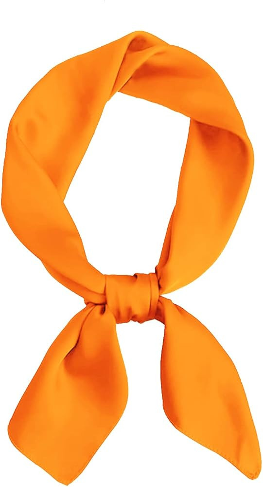 LNYSOTX Vintage Scarf Satin Silk Ascot for Women Girls | Amazon (US)