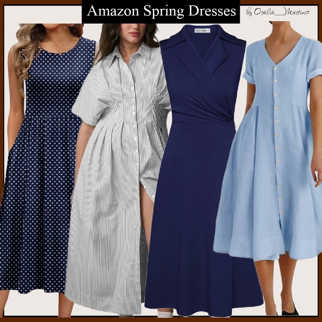 A collection of midsize petite spring dresses from Amazon.

#LTKSeasonal #LTKPetite #LTKMidsize