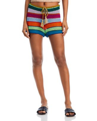 PQ Swim Bree Boho Crochet Cover-Up Shorts  | Bloomingdale's Women | Bloomingdale's (US)