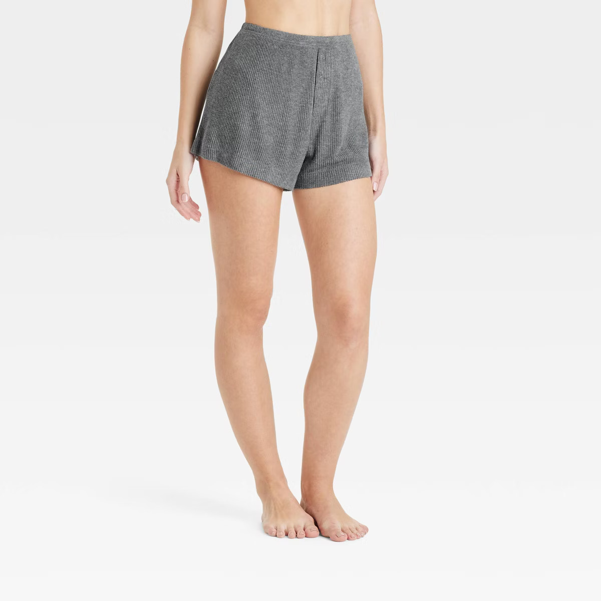 Women's Cozy Ribbed Shorts - Auden™ | Target