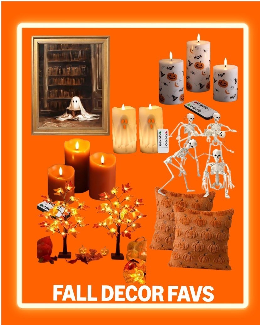 Fall decor ideas for the home and fall Halloween decor 👻✨🎃 #falldecor #skeletons #fallpillows #ledcandles #ghostpainting

#LTKSaleAlert #LTKHome #LTKSeasonal