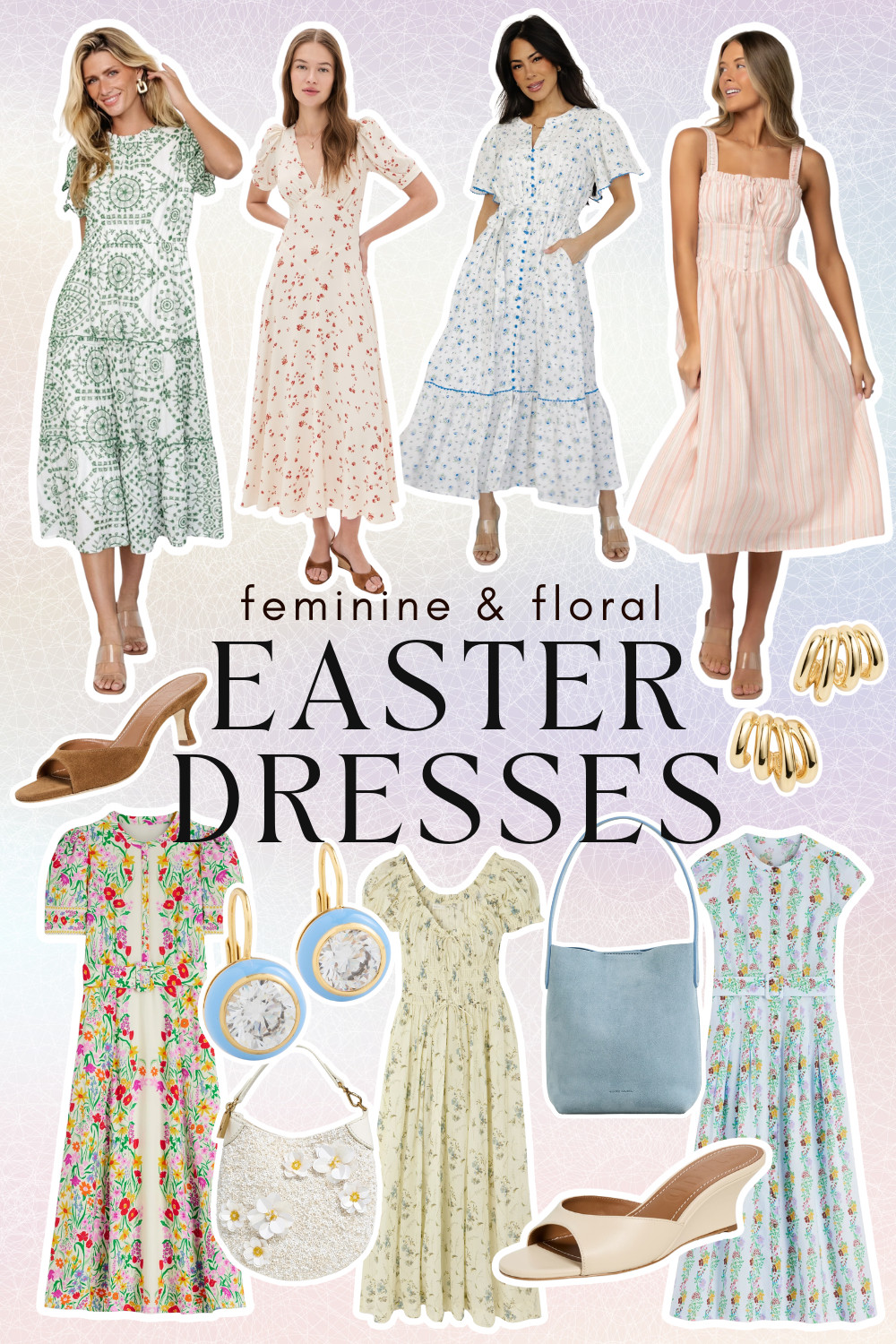Dreamy Feminine Easter Dress Edit 🌷 

 
